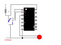 How to Set Logic High and Low Inputs for CMOS Chips Using Buttons in Real Circuits?