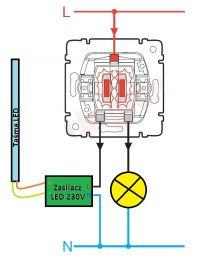 LED Lighting Blinks When Connected to Double Switch: Differences Between Old & New Apartment Setup