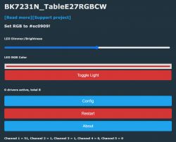 Tasmota replacement for BL602, programming, pairing with Home Assistant, now with OTA working!