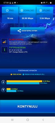 Dobór dostawcy i ulepszenie parametrów internetu w domu w Abisynii: Samsung M51, S20, anteny i BTSy