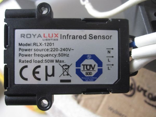 Motion sensor ROYA LUX RLX-1201 - elektroda.com