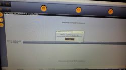 Komunikat o błędzie na ekranie komputera z informacją 