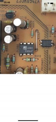 Wymiana kondensatorów w zasilaczu ZSSR094ZA 1-468-605-21 do PS2 Fat - szukam schematu