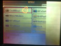 Keyboard Yamaha PSR-3000 uszkodzony wyświetlacz LCD