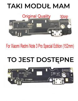 Xiaomi Redmi note 3 - brak ładowania, wymiana modułu zasilania