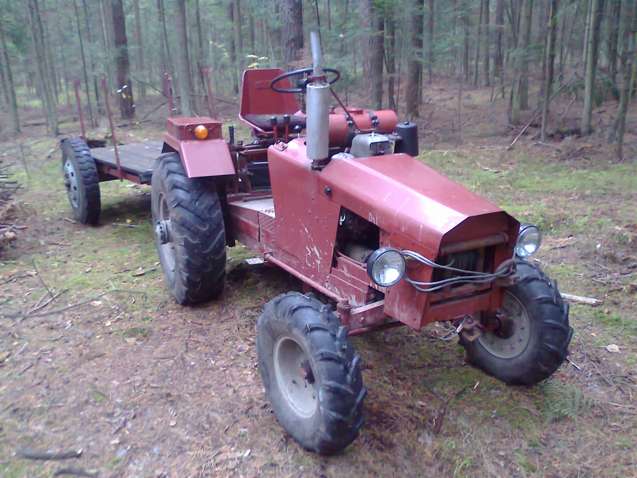 Traktorek sam fiat 126p ze skrzynią żuka 6 elektroda.pl