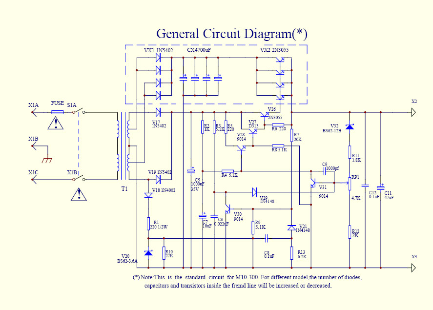 Zasilacz stabilizowany (FSP 20/22A) - stabilizacja ciagla?