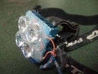 Bardzo jasna czołówka (500 lumenów)