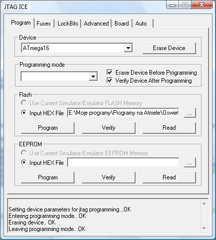 [ATMega16] Zablokowany, mam JTAG, co robić?