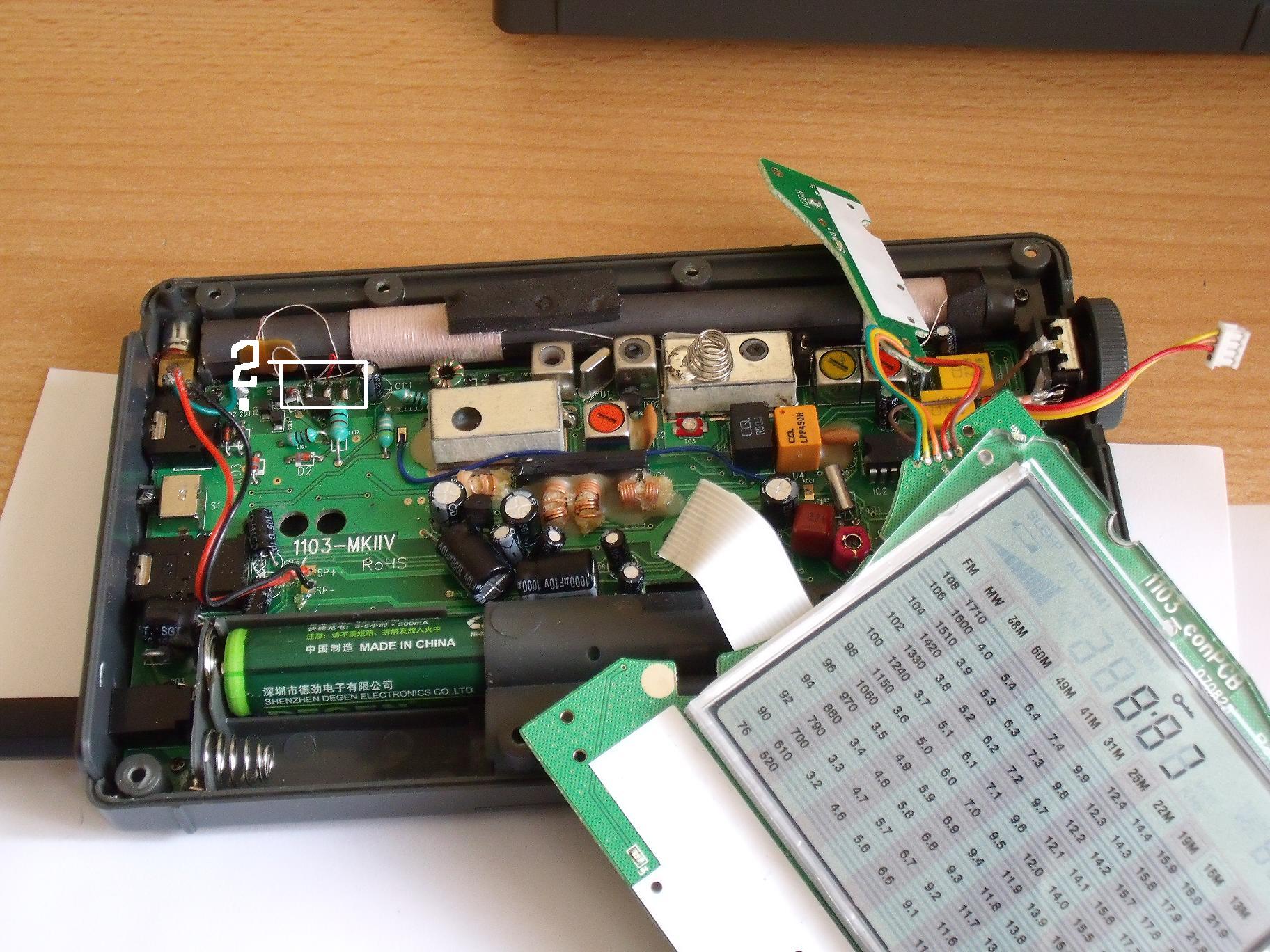 Odbiornik KF-SSB Degen DE1103 - 5 - elektroda.pl