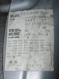 VW Golf V - tryb awaryjny skrzynia DSG