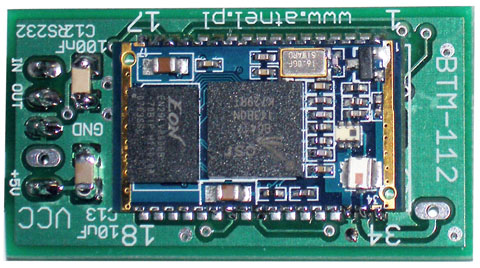 BlueTooth - uniwersalne płytki modułów nad/odb BlueTooth - uniwersalne płytki modułów nad/odb