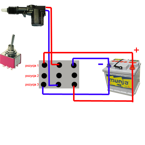 Siłownik- czy to dobre podłączenie ?