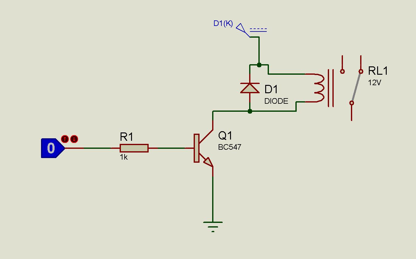 Bc547 схема включения