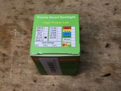 [WB2L/BK7231T] LED lamp Fcmila smart spotlight GU10 RGBCW