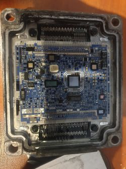 Daewoo Kalos 1.2 2003 - wymiana ECU, przelutowanie kości immo