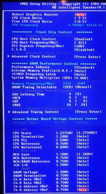 Xeon x5460 na s775 - Overclocking jak podnieść powyżej 3.42GHz na GA-EP45T-EX