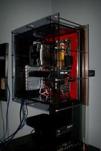 Budowa własnej obudowy PC pod płytę główną Re - zdjęcia i historia projektu