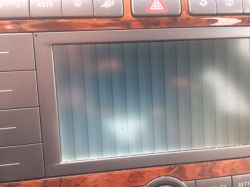 VW Phaeton - Wyświetlacz, panel sterujący, radio, CD