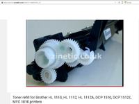 Brother HL-1112E - Instrukcja resetowania tonera krok po kroku