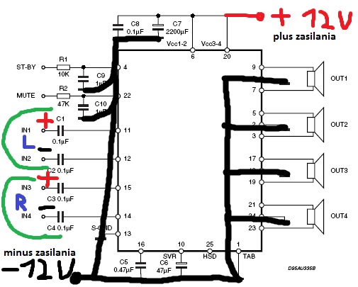 Tda8138a характеристики схема подключения