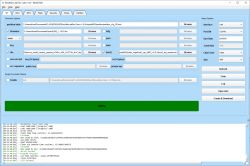 Screenshot of Bouffalo Lab Dev Cube 1.9.0 software with a tab for flashing BL602/604 chips.