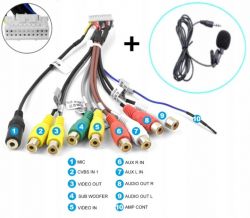 Podłączenie zewnętrznego mikrofonu Jack 4 pin do radia android - instrukcje wlutowania