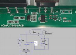 Ładowarka SP24S035S-78002 24 V, 35 A – identyfikacja tranzystora 39W, uszkodzenia po naprawie