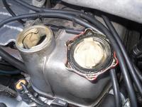 Polonez Plus GSI - Wyciek płynu borygo ale nigdzie nie widać wycieku