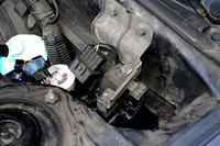 Mitsubischi Carisma 1,8 GDI - Pożar wiązki elektrycznej