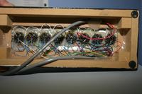 Wskaźnik wysterowania na ośmiu lampach EM84