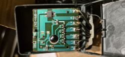 LED controller circuit board with markings JXE-HWB-4.
