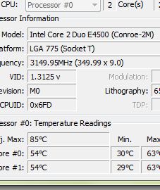 OC! Asus P5QD Turbo & Intel Core 2 Duo E4500