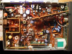 RADIO CB STABO XM3400: Demontaż frontowego panelu - zdejmowanie pokręteł, zatrzaski