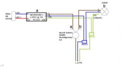 HomematicIP model Hmip-FSM connection of a smart switch to control an LED transformer HomematicIP model Hmip-FSM connection of a smart switch to control an LED transformer