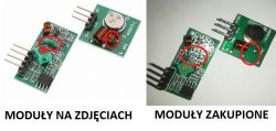 RF 433MHz - nadajnik FS1000A / Odbiornik (Niekompletne płytki?) RF 433MHz - nadajnik FS1000A / Odbiornik (Niekompletne płytki?)