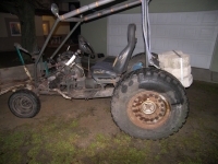 Jak przerobić Citroena Saxo 1.1 na mini ciągnik 4x4 z wstecznym?