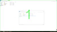 Windows 10: Shifting Explorer & Program Windows Blocked, Green Frame & Number One Appears