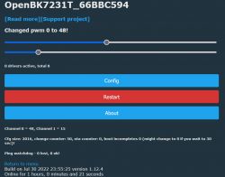[BK7231T] My HTTP server, configurator, MQTT support from Home Assistant