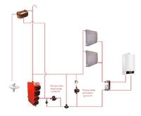 connection of the condensing furnace to the old installation with a plate heat e connection of the condensing furnace to the old installation with a plate heat e