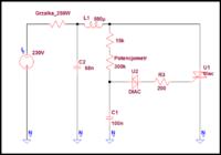 Regulator mocy 230V na triaku Regulator mocy 230V na triaku