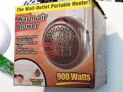 Dmuchawa Ciepłego Powietrza 900W - naprawa, układ PN8034C, zasilacz ZF10604, wentylator XBR7015S