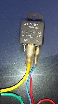 schemat układu elektrycznego 12 volt ( elektryczny skuter dziecięcy)