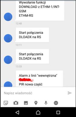 Satel Integra 65 + ETHM1 Plus + INT-GSM - nie wysyła sms i clip Satel Integra 65 + ETHM1 Plus + INT-GSM - nie wysyła sms i clip