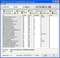 Wadliwa powierzchnia dysku 2,5" Seagate ST9250315AS. Ba