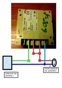 Grasslin FM/1STU Synchroniczny moduł zegara przełączającego
