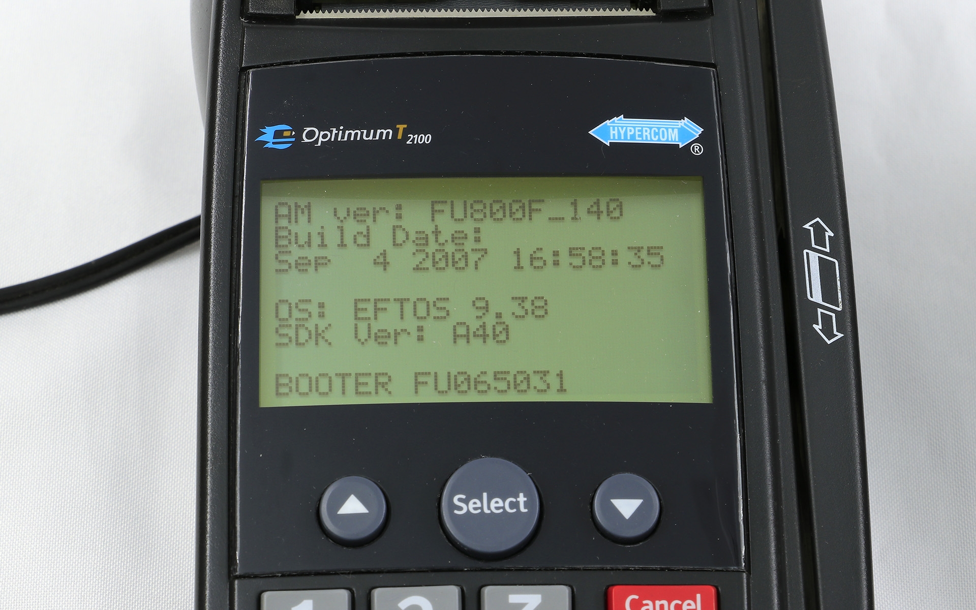 [Sprzedam] Terminal płatniczy Hypercom T2100 + pinpad