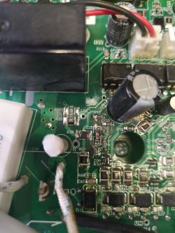 Falownik EURA DRIVES ELECTRIC E2000-0022T3 identyfikacja spalonych elementów