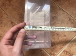 Cardboard boxes or boxes for electronics? Transparent containers for slightly larger items