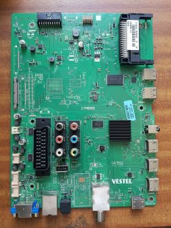 JVC LT-55VU83A - Pasy na ekranie. Nie działa pilot.